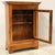 Antique Walnut Wall Display Cabinet For Sale - Image 4 of 11