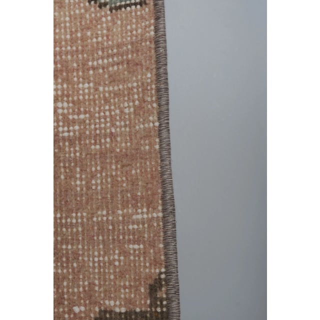 Copper Turkish Oushak Extra Long Runner - Stair Tread 2'8'' X 25'9'' For Sale - Image 8 of 10