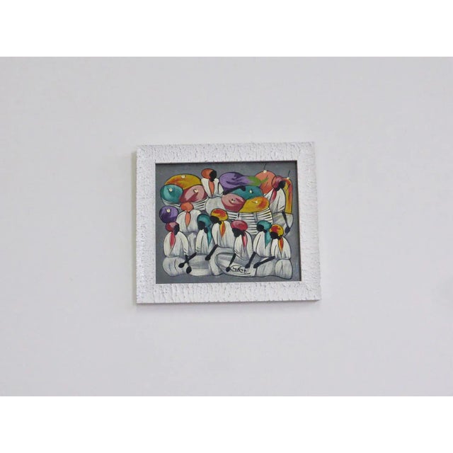 Caribbean Paintings, 1990s, Set of 4 For Sale - Image 4 of 17