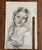 Paper Mid 20th Century Old Master Artwork Drawings: Fouquet, Dürer, Titian (Set of 5) - Unknown Artist For Sale - Image 7 of 8