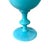Vintage Portieux Vallerysthal Turquoise Opaline Glass Goblets, France C. 1930s-40s - Set of 5 For Sale In Los Angeles - Image 6 of 7