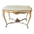1940s Vintage French Foyer Console Table With Patinated Painted Finish For Sale