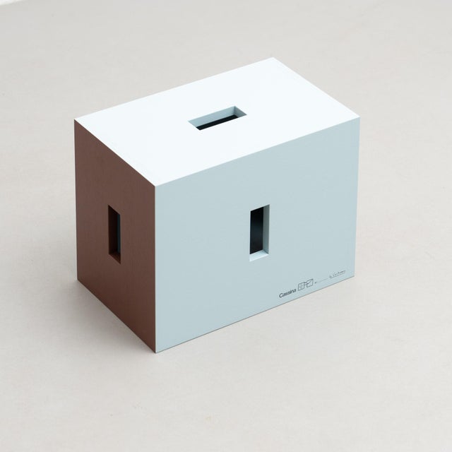 LC14 Nantes Reze Stool in Wood by Le Corbusier for Cassina For Sale - Image 18 of 18