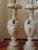 Alabaster 19th Century Carved Marble Vase with Classical Masks Mounted as Lamps - a Pair For Sale - Image 8 of 11