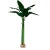 Monumental Coastal Tropical Green Banana Canvas Tree For Sale