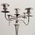 Vintage Silver Plated 5-Arm Candleabra, Art Nouveau For Sale - Image 10 of 10
