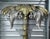Mid 20th Century Maison Janseni Style French Palm Tree Gilt Floor Wall Sconces For Sale - Image 16 of 17