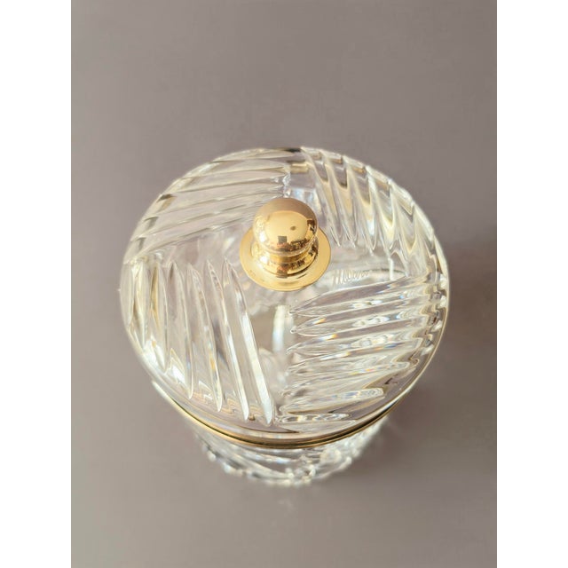 Crystal and 800 Silver Lidded Box by Mario Cioni, Florence, 1960s For Sale - Image 10 of 18