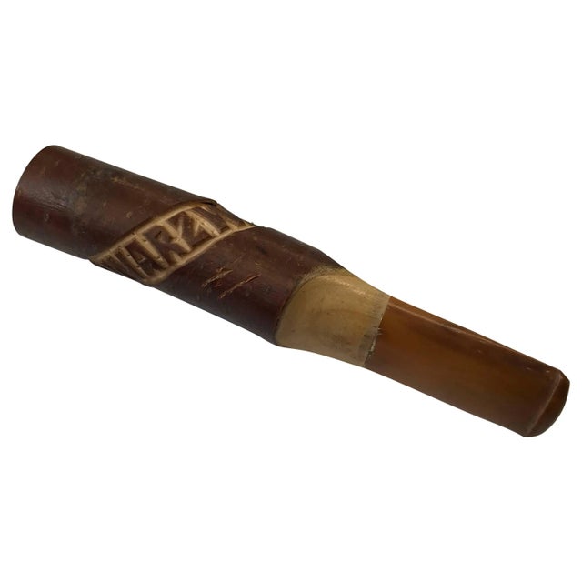1940s Beechwood Hand-Carved Cigar Holder Schwarzwald of Germany For Sale - Image 5 of 5