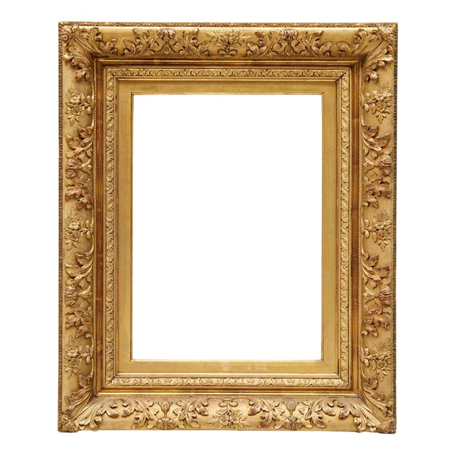 Ornate Gilded Frame, 19th Century For Sale