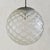 Art Deco Italian Murano Satin Glass Pendant Light Attributed to Carlo Scarpa, 1935 For Sale - Image 3 of 6