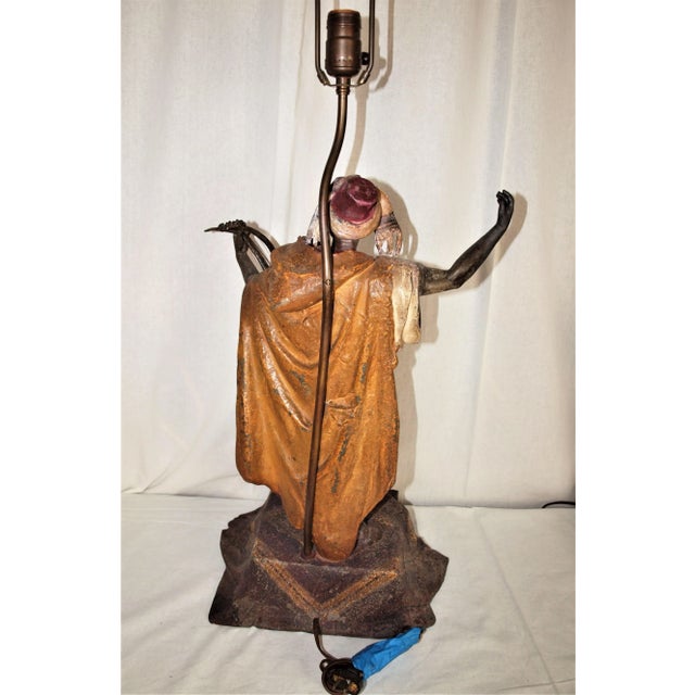 1920s French Moroccan Metal Lamps - a Pair For Sale In San Francisco - Image 6 of 13