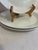 White Vintage Johnson Brothers Tivoli Plates, Set of 3, White Ironstone, England For Sale - Image 8 of 11