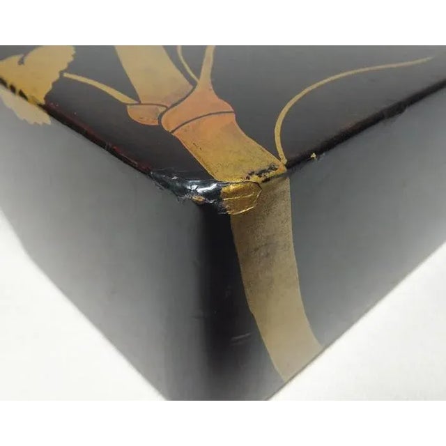 19th Century Japanese Lacquered Fubako For Sale - Image 10 of 13