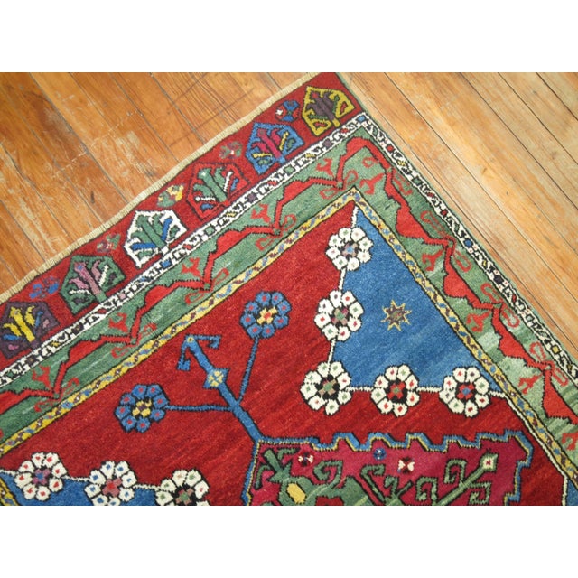 Early 20th Century Antique Turkish Karapinar Runner - 3'5" x 14' For Sale - Image 5 of 6