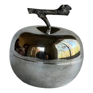 Silverplate Apple Bowl