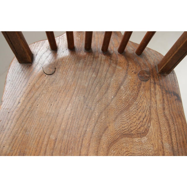 Brown 19th Century British Military Windsor Chairs, Set of 4 For Sale - Image 8 of 18