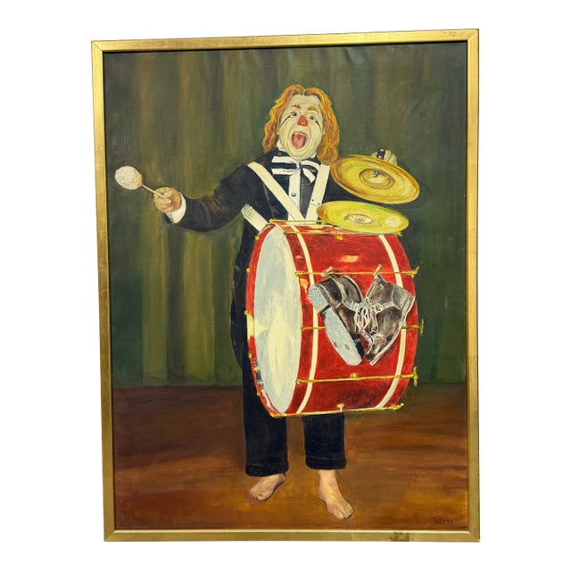 Alexander Borisoff Sascha Oil on Canvas, Framed For Sale