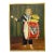 Alexander Borisoff Sascha Oil on Canvas, Framed For Sale