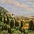 Jacques Martin-Ferrières—Landscape in Catalonia, Spain—1920s Post-Impressionist Oil Painting For Sale In Los Angeles - Image 6 of 12