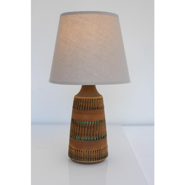 Mid-Century Modern Scandinavian Pottery Table Lamp by Anagrius, 1970s For Sale - Image 10 of 11