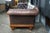 Late 20th Century Baker Furniture Stately Homes Tufted Brown Leather & Walnut Chatsworth Sofa For Sale - Image 9 of 15