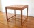 This is a mid century modern Danish teak side table ottoman designed by Eric Buch for O.D. Mobler (Oddense...