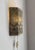 Ivory Vintage Swedish Embroidered Linen Wall Lamp For Sale - Image 8 of 10