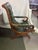English English Regency Tufted Leather Lolling Chair For Sale - Image 3 of 10