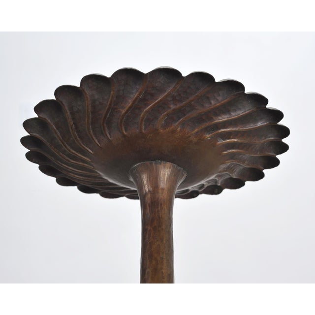 Early 20th Century Patinated Bronze Three-Tier Muffin Dessert Stand or Display For Sale - Image 5 of 18