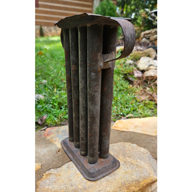 Farmhouse Mid 1800 2 Handled Candle Mold For Sale - Image 3 of 11