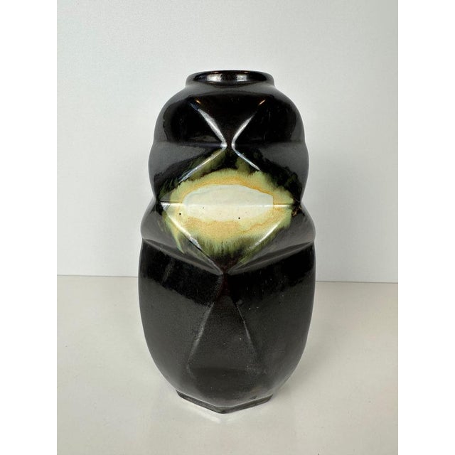 Art Deco Vase in Ceramic, 1920s For Sale - Image 9 of 13
