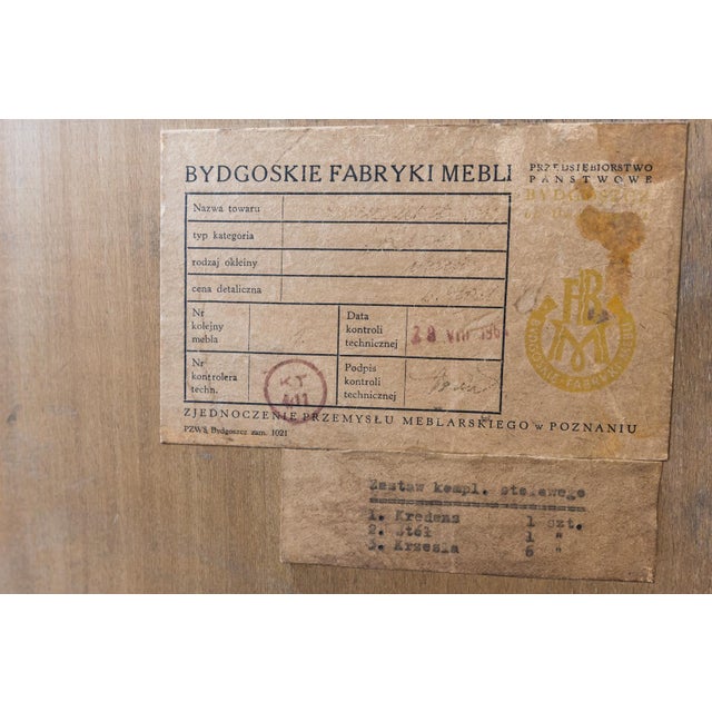 Vintage Sideboard from BFM, Poland, 1964 For Sale - Image 17 of 18