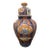 Japanese Imari Ribbed Baluster Jar and Cover With Ho-O Bird For Sale