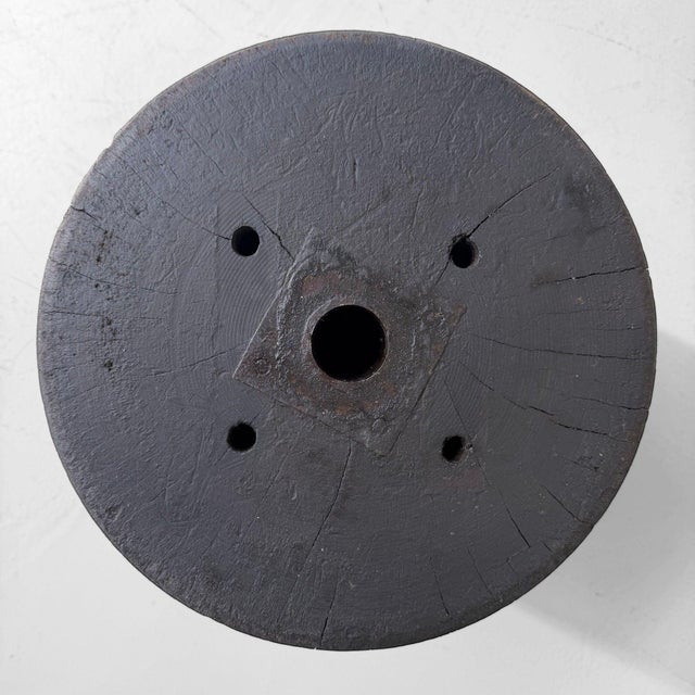 Wood Industrial Japanese Wooden Interior Object, 1950 For Sale - Image 7 of 11