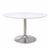 Mid-Century Tulip Style Chrome Dining Table, 1960s For Sale - Image 9 of 9