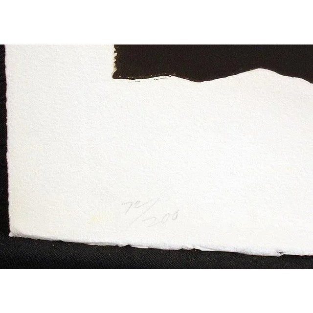 1980s "Land of the Ancients Ones III" Collagraph Etching by Martha Slaymaker, Signed Numbered Unframed For Sale In Denver - Image 6 of 7