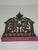 Religious Antique 19thC Eastern European Brass Menorah Hanukkah Lamp Lions Tree of Life For Sale - Image 3 of 14