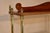 19th Century 19th Century Mahogany and Brass Campaign Wall Shelf For Sale - Image 5 of 8