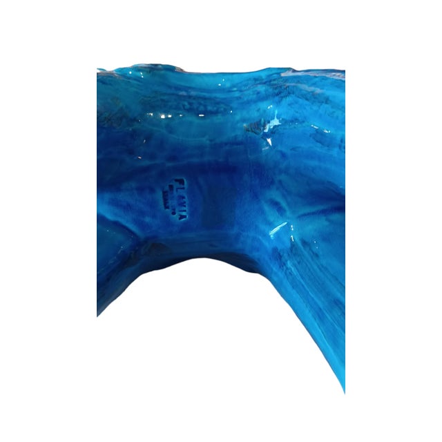 Vintage Mid Century Flavina Italy Bitossi Ceramic Horse Sculpture For Sale In West Palm - Image 6 of 6