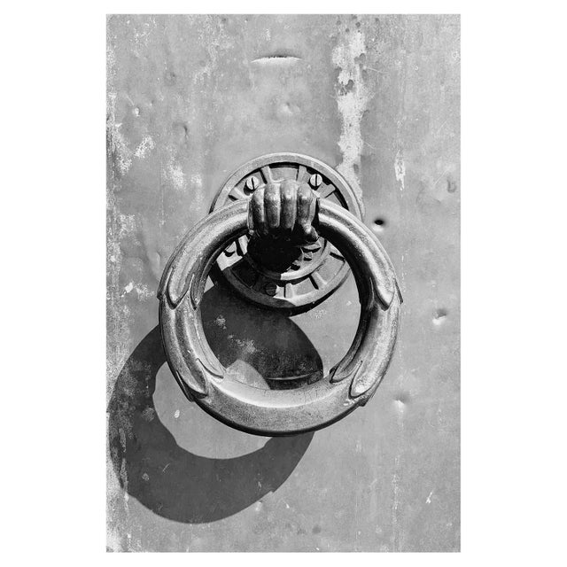 2020s Antique Locks - Contemporary Black & White Gallery Wall of Photographs Installation | Unframed For Sale - Image 5 of 8