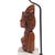Pair of Balinese Carved Klungkung Wood Bust Lamps, 1920-40 For Sale - Image 9 of 13