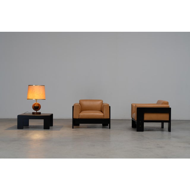 Vintage Bastiano Club Chairs by Afra and Tobia Scarpa for Gavina, 1960s, Set of 2 For Sale - Image 9 of 18