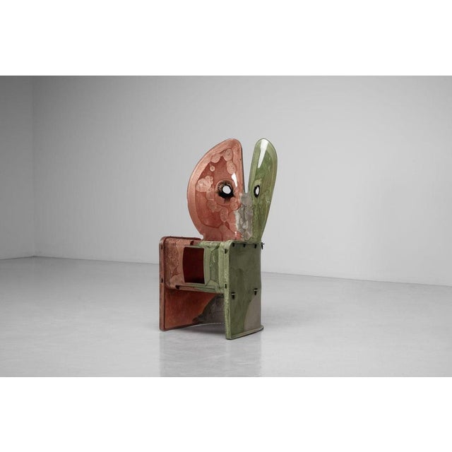 Beige Nobody's Perfect Chair by Gaetano Pesce for Zerodesigno, Italy, 2007 For Sale - Image 8 of 18