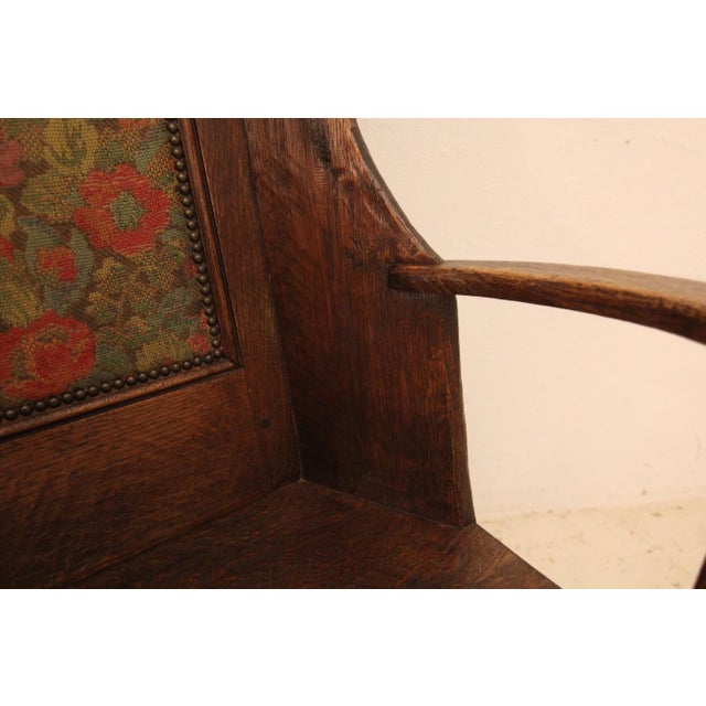 Wood Antique English Lambing Chair, 1890s For Sale - Image 7 of 18