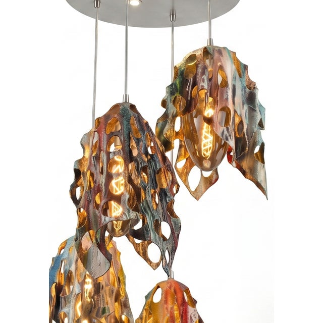 "ceramico" is not a mere chandelier, but a monumental light installation exploring the fluidity of matter, geometric...