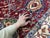 Red Bijar Persian Design Wool Rug With Floral Border, 8'2" X 10'10" For Sale - Image 10 of 13