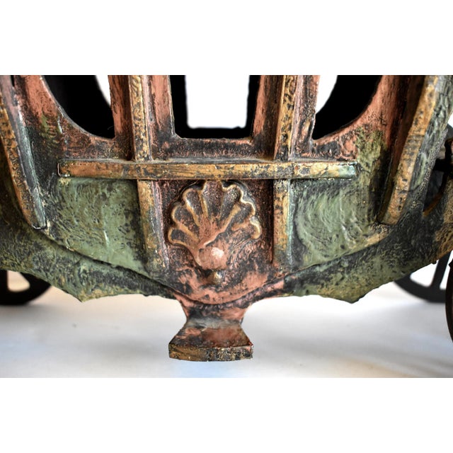 Wood Antique Carriage Chocolate Display For Sale - Image 7 of 13