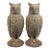 A Pair of Vintage English Cast Stone Great Horned Owls For Sale