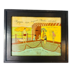 Outsider Folk Art Painting